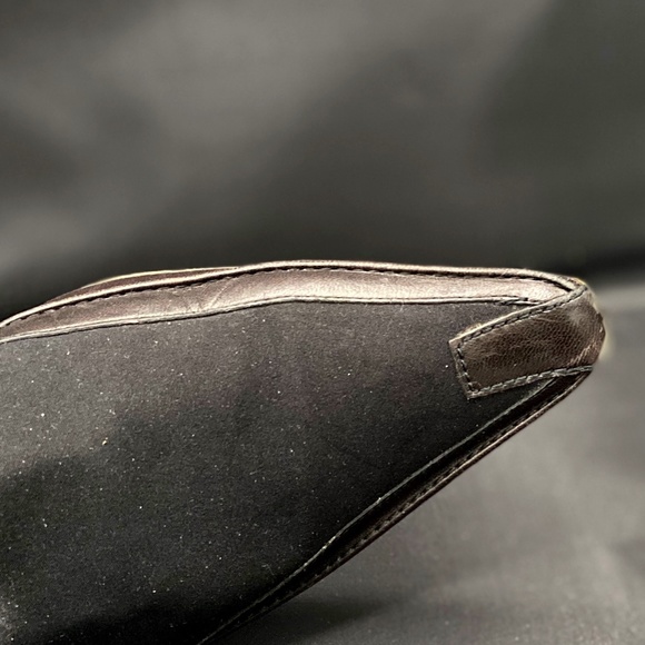 Donald J. Pliner Black Canvas & Leather Shoes - Picture 8 of 13